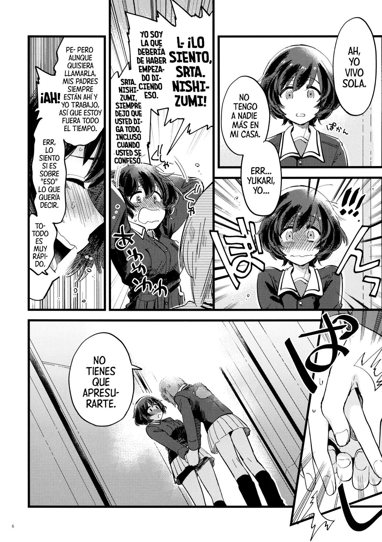 Yasashiku, Sawatte, Oku made Furete. page 5 full