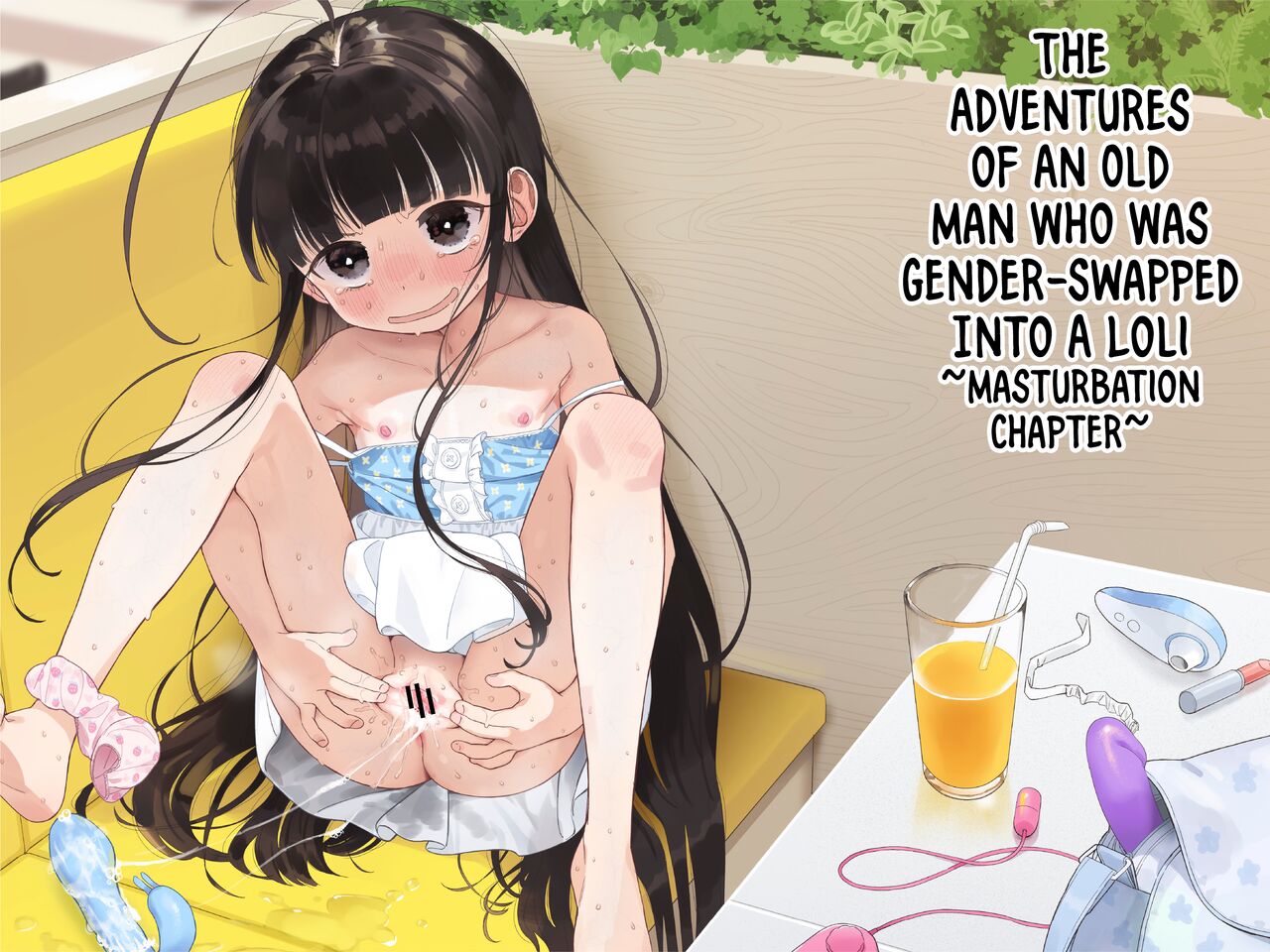 TS Loli Oji-san no Bouken Onanie Hen | The Adventures of an Old Man Who Was Gender-Swapped Into a Loli ~Masturbation Chapter~ page 1 full