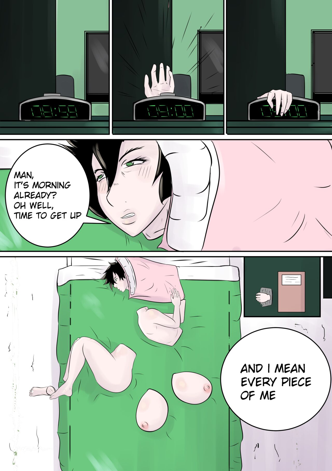 Clara's morning page 1 full