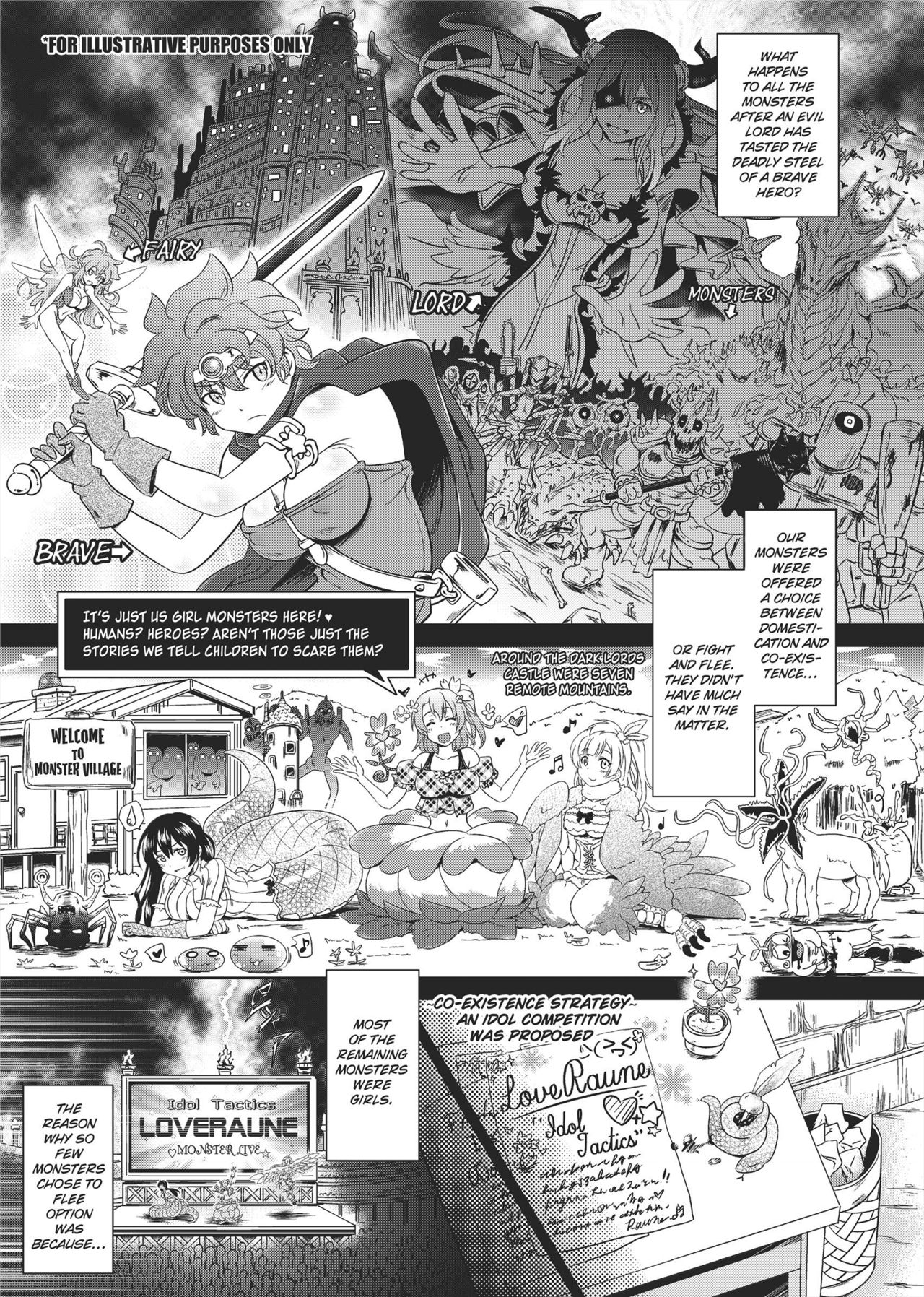 Loveraune -IDOL MONSTER GIRLS- page 5 full