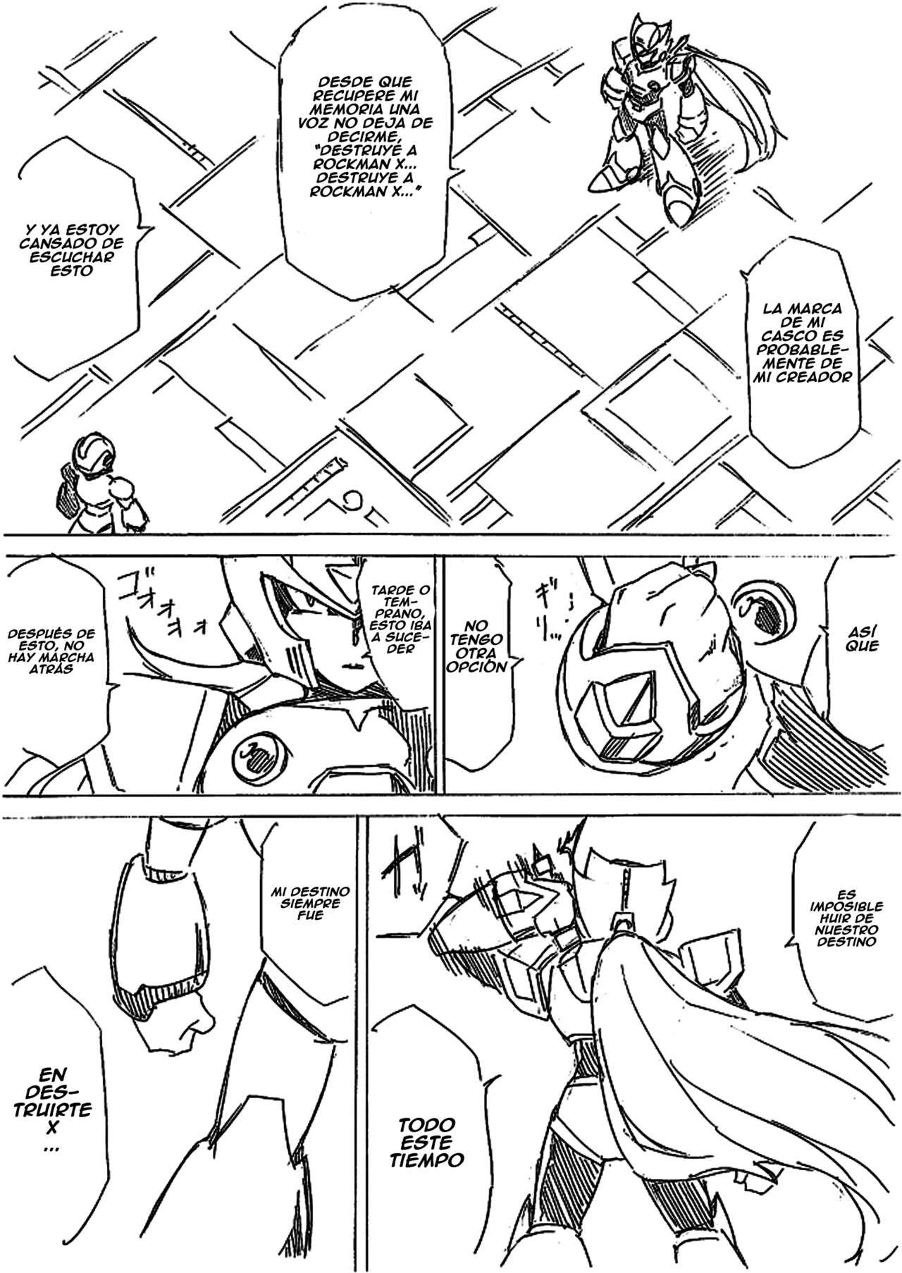 Rockman X - X vs Zero page 4 full