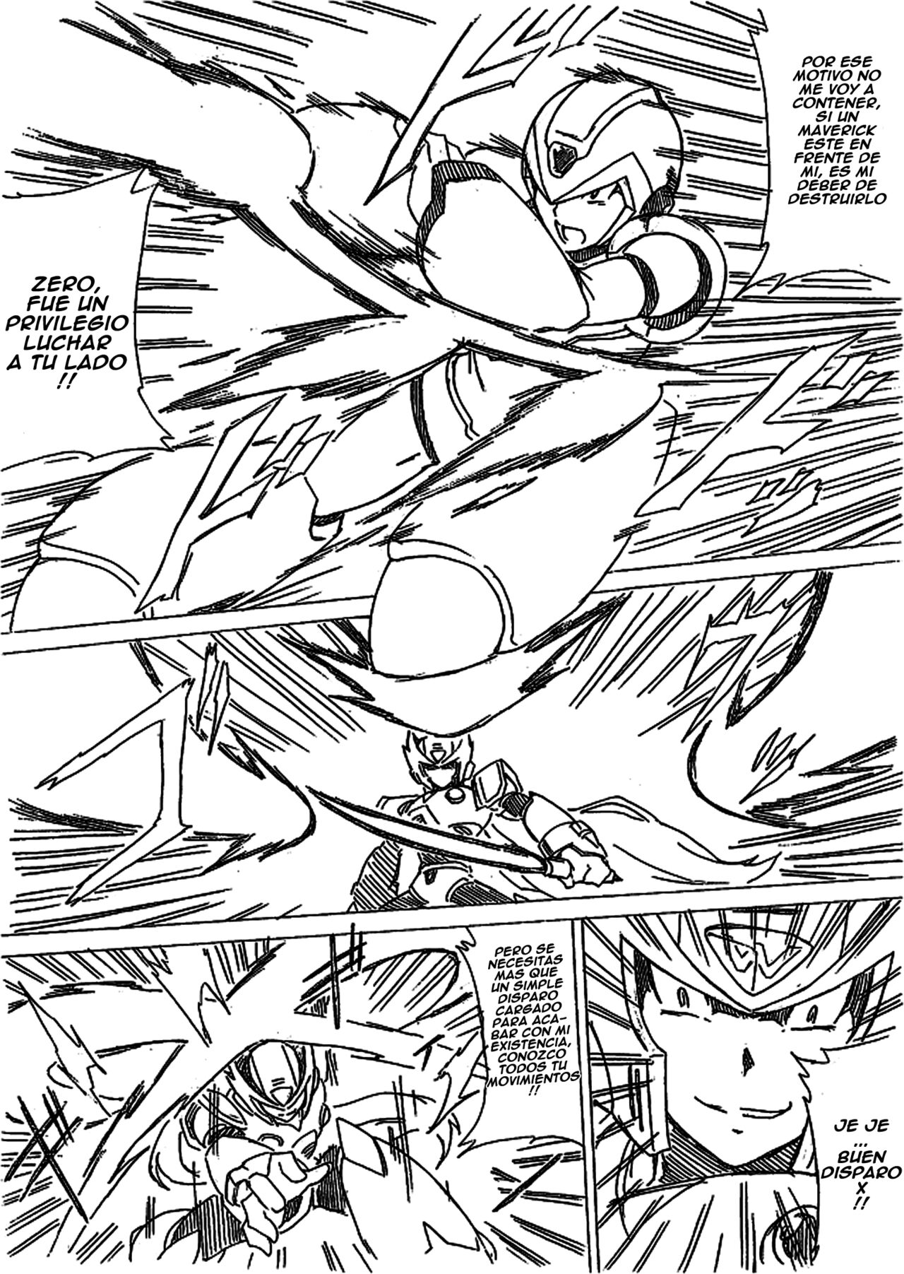 Rockman X - X vs Zero page 7 full