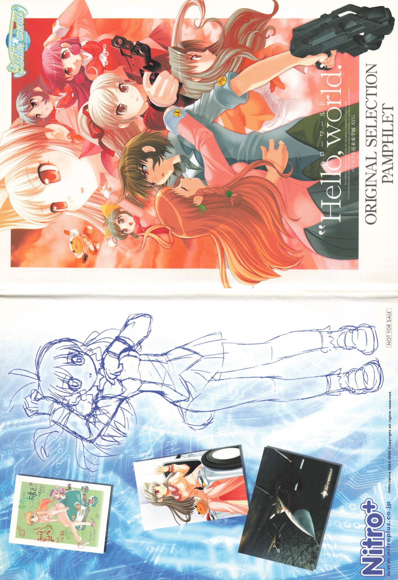 "Hello, world." ORIGINAL SELECTION PAMPHLET page 1 full