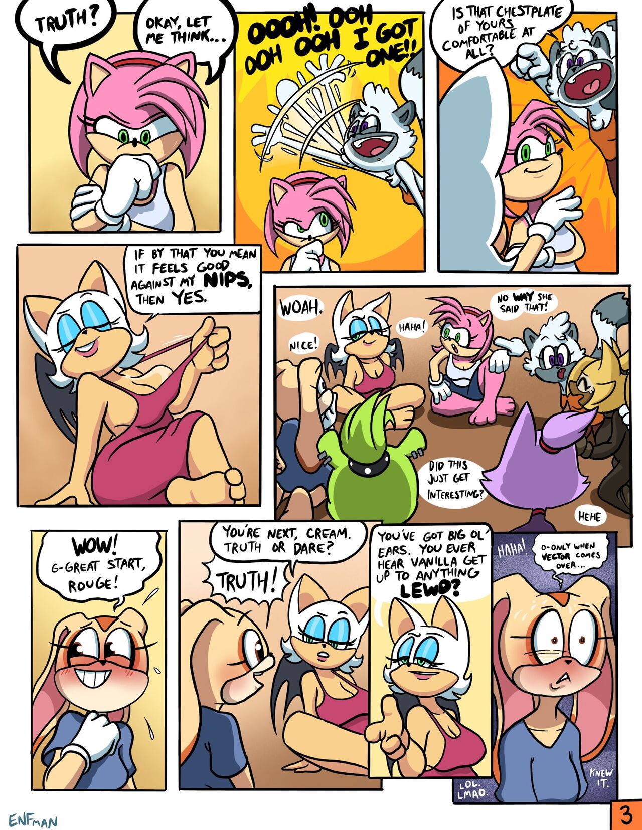 Oops! All Naked!  Ongoing page 4 full