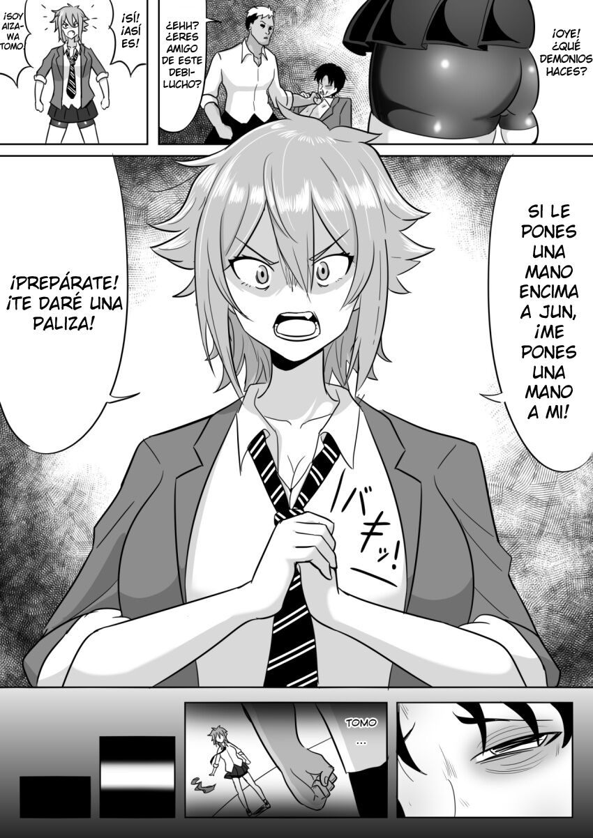 Tomo-chan ga Onnanoko ni wa Dekinai koto ni Te o Dasu Hanashi. | Una historia sobre Tomo-chan haciendo cosas que las chicas no pueden hacer. page 1 full