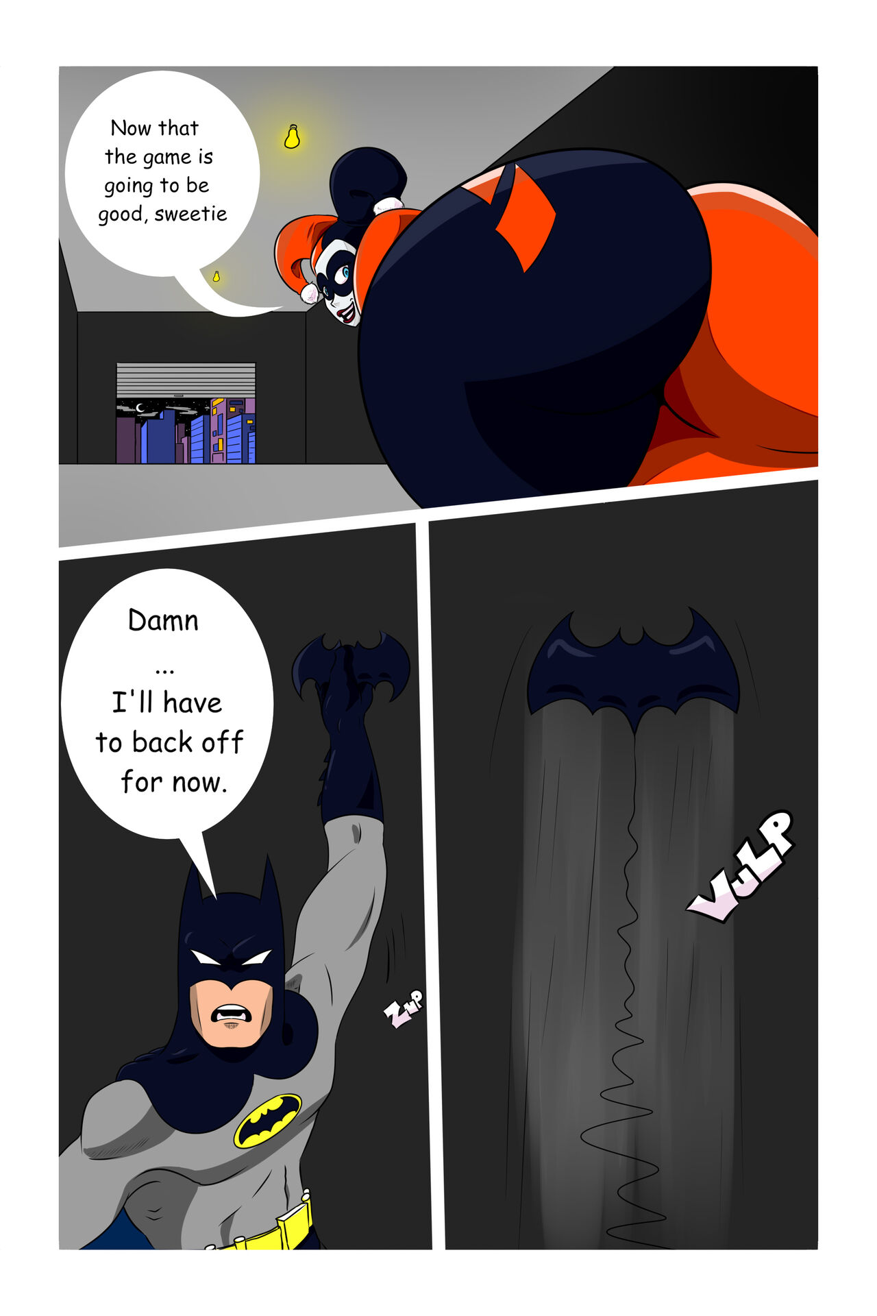 The Giantess Harley Quinn page 3 full