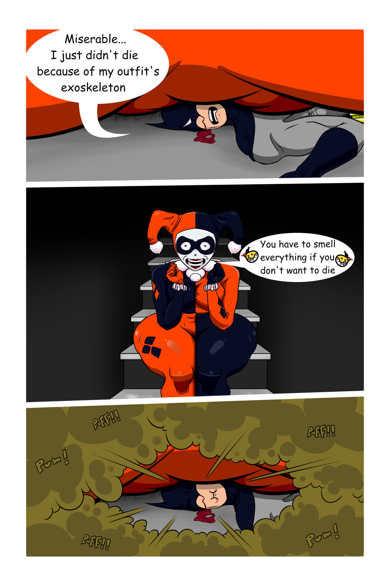 The Giantess Harley Quinn page 5 full