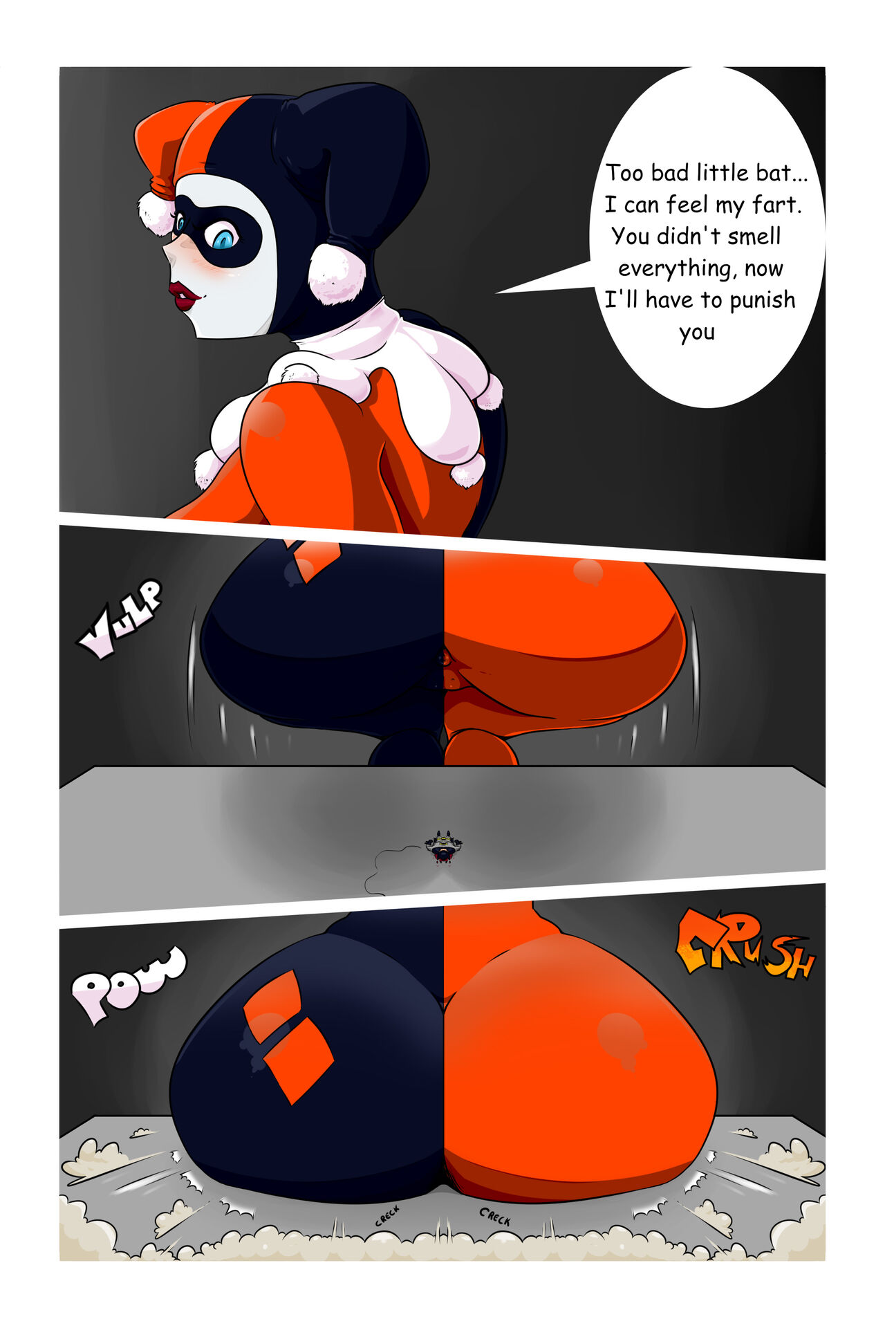 The Giantess Harley Quinn page 6 full