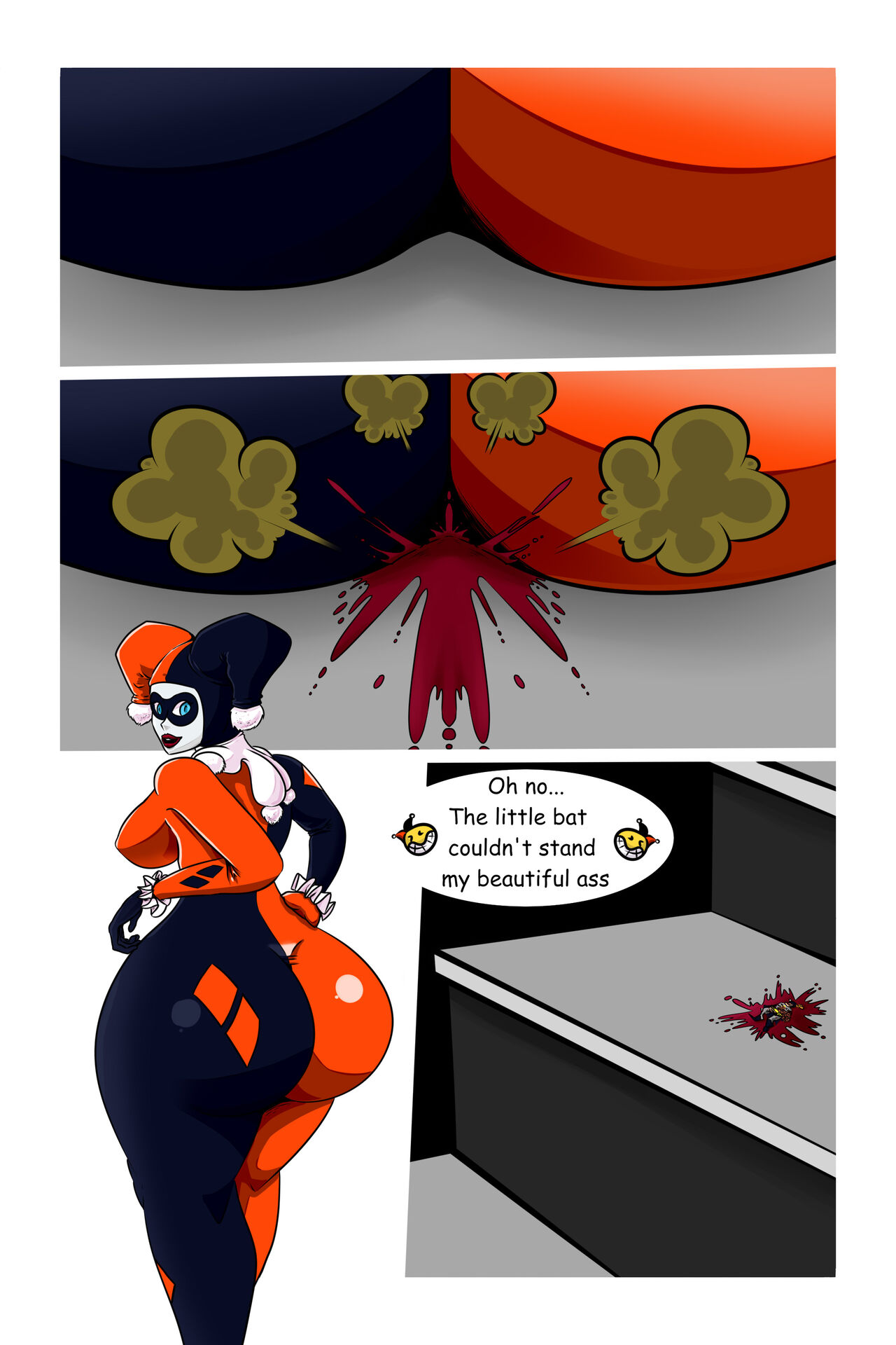 The Giantess Harley Quinn page 8 full