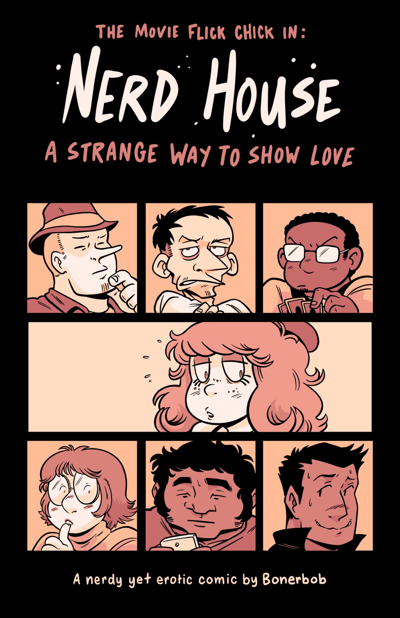The Movie Flick Chick in: Nerd House - A Strange Way to show Love page 1 full