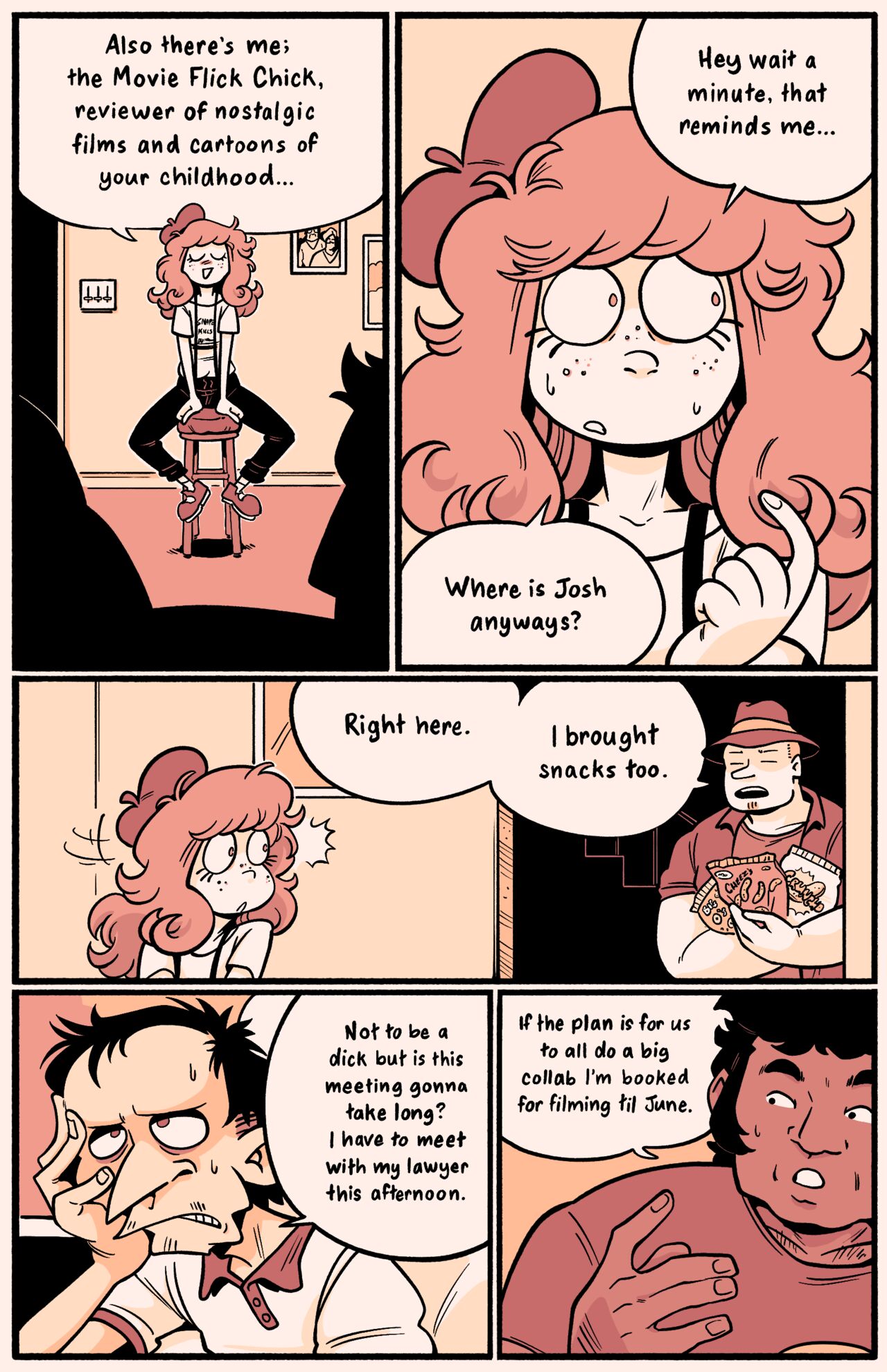 The Movie Flick Chick in: Nerd House - A Strange Way to show Love page 8 full