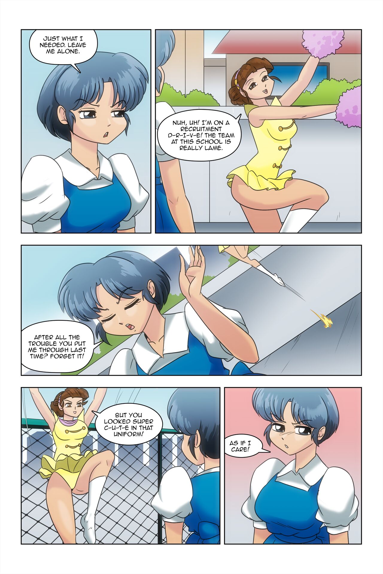 Ranma 1/2 Mariko's New Team page 2 full