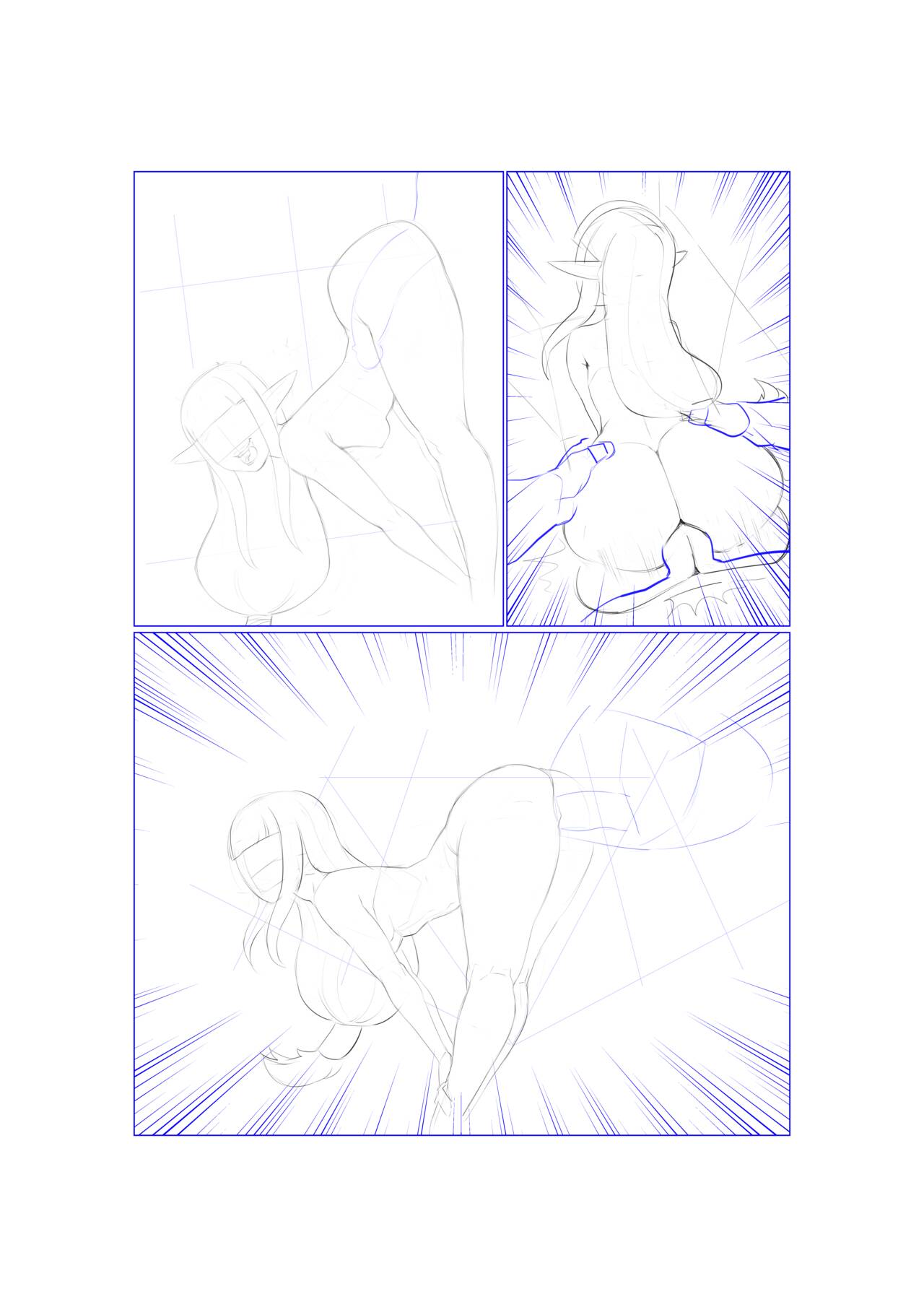 Unfinished Zelda Comic page 10 full