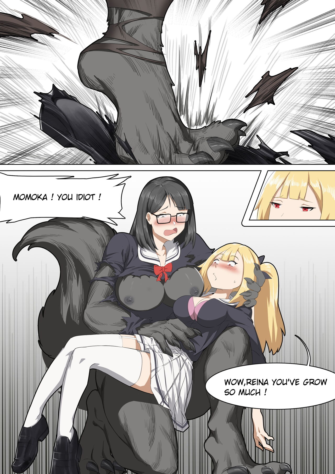 Werewolf Girl Academy III page 10 full