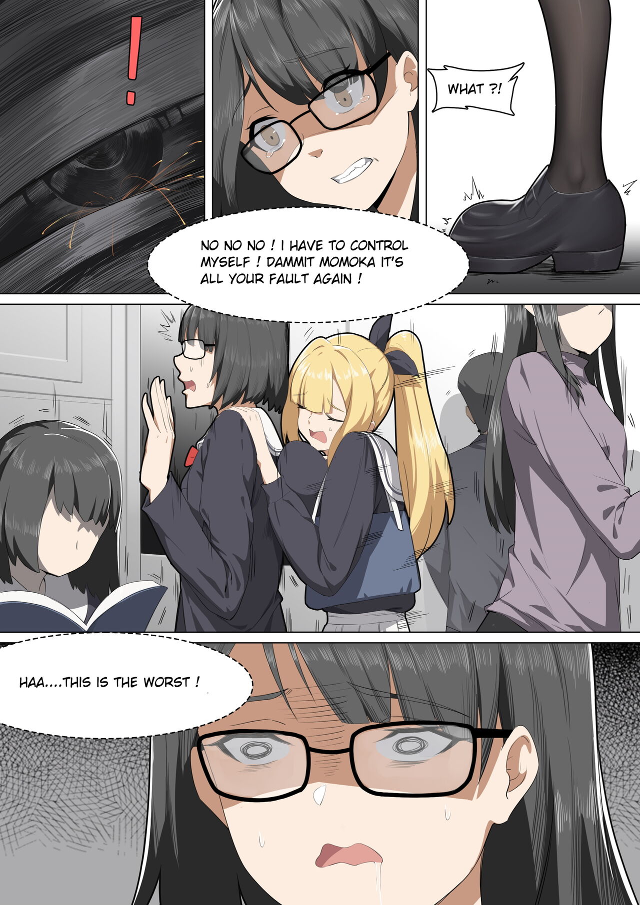 Werewolf Girl Academy III page 3 full