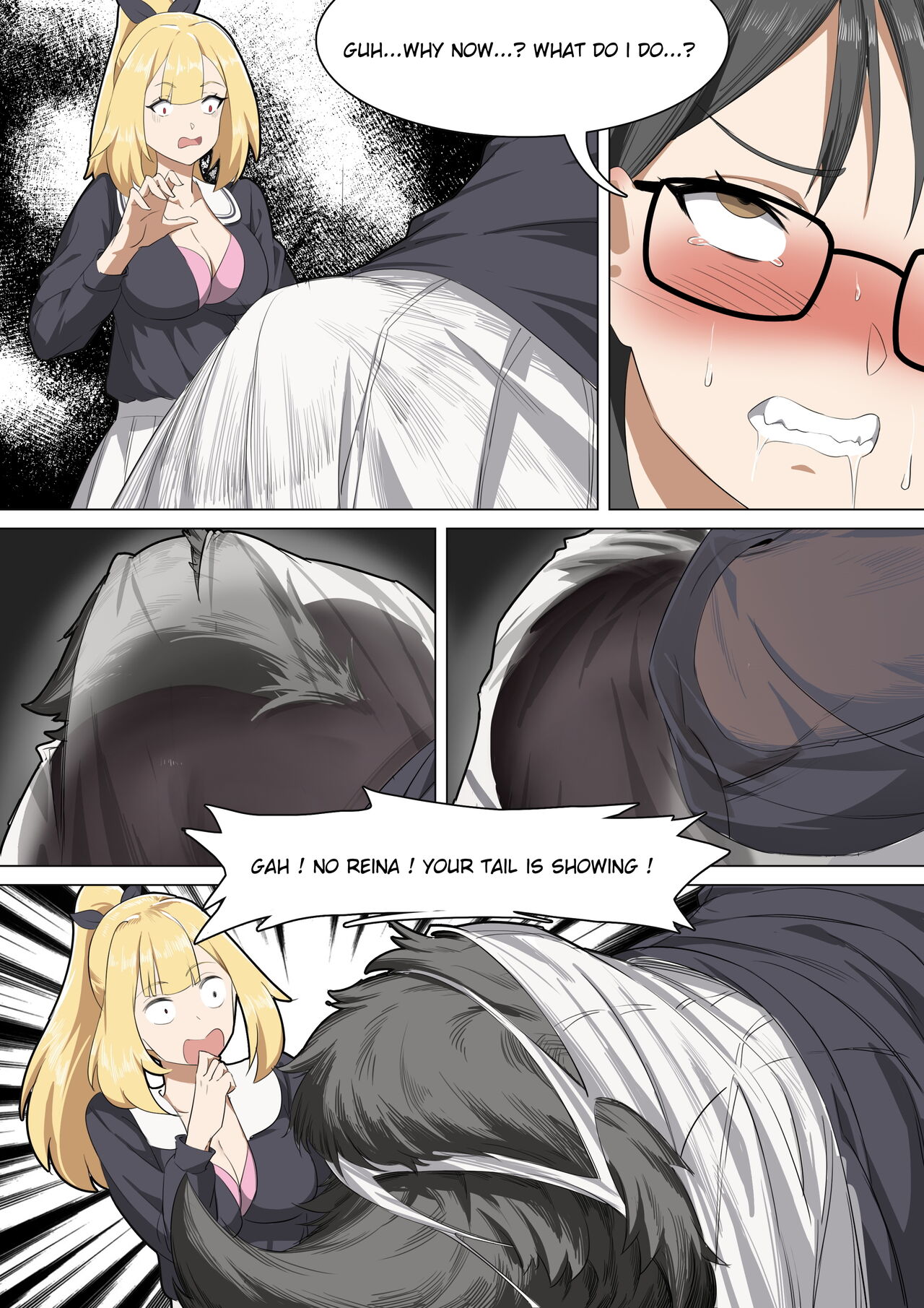 Werewolf Girl Academy III page 6 full