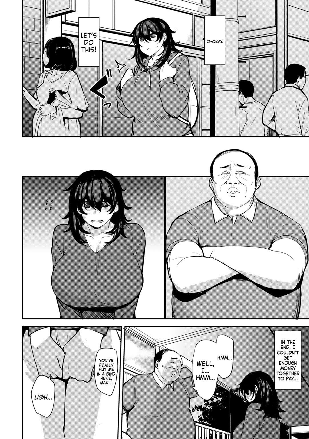 Maki-san no Nikutai Keiyaku - Dai 1 Wa | Maki's Coital Contract - Part 1 page 4 full