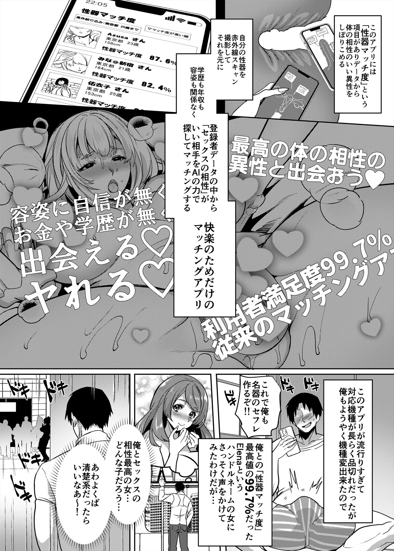 Seiki Matching Appli de Deatta Karada no Aishou dake wa Saikou no Onna page 3 full