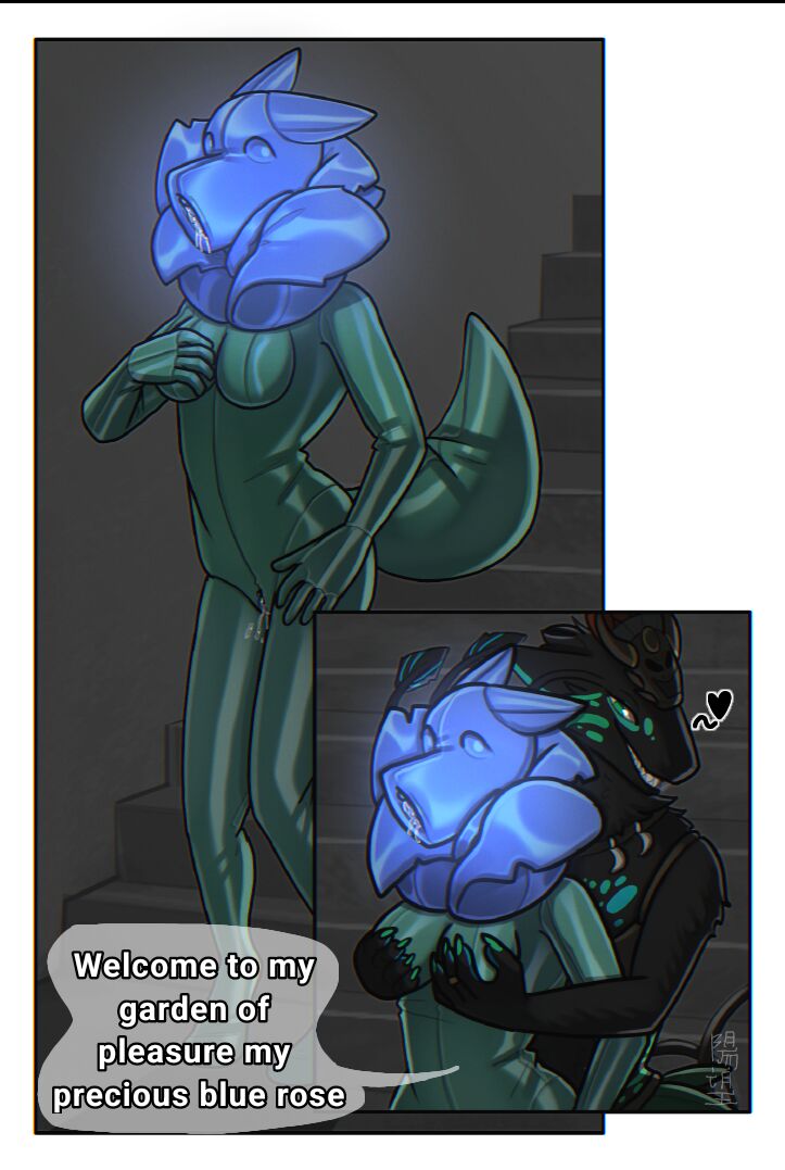 Her Shiny Blue Rose page 6 full