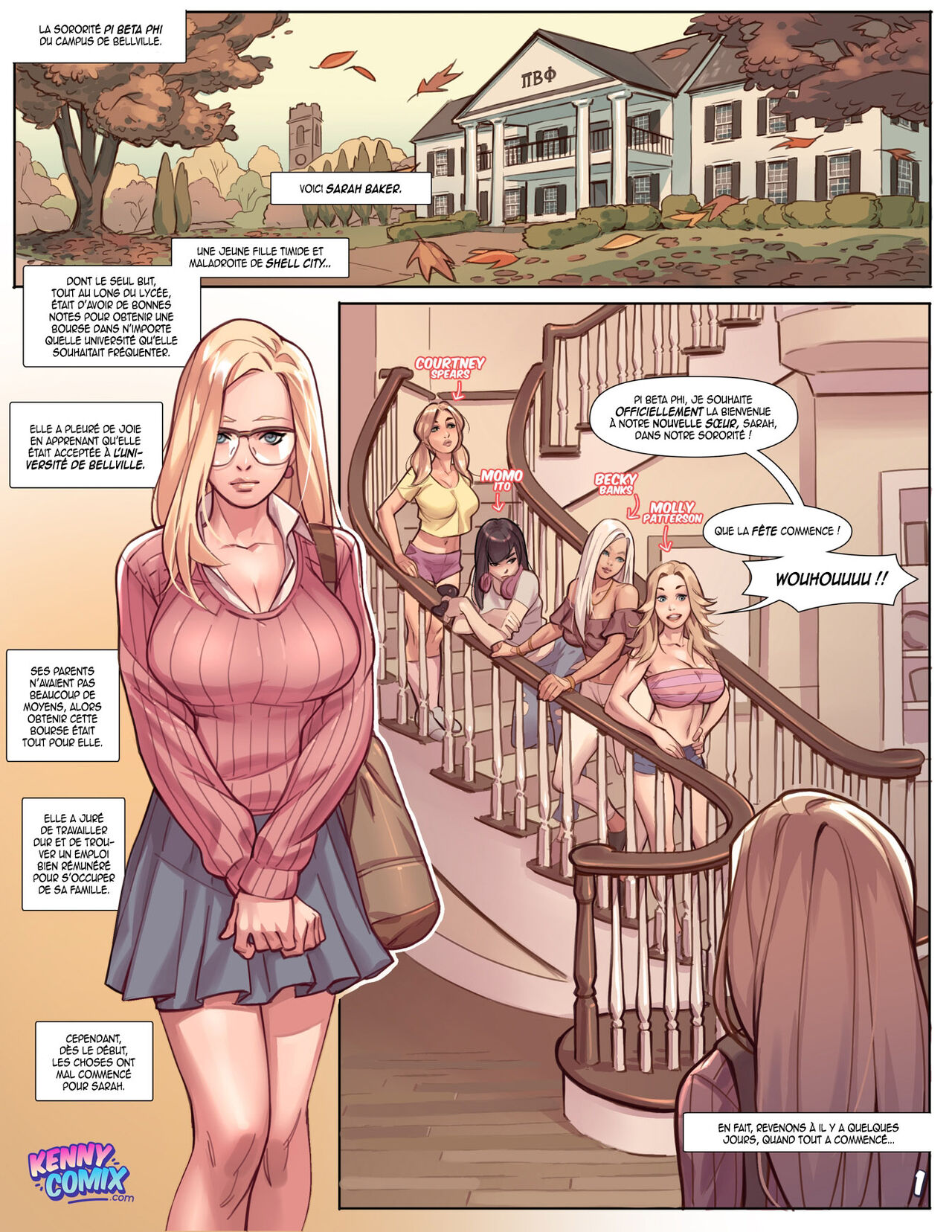 Naughty Sorority : The New Pledge page 2 full
