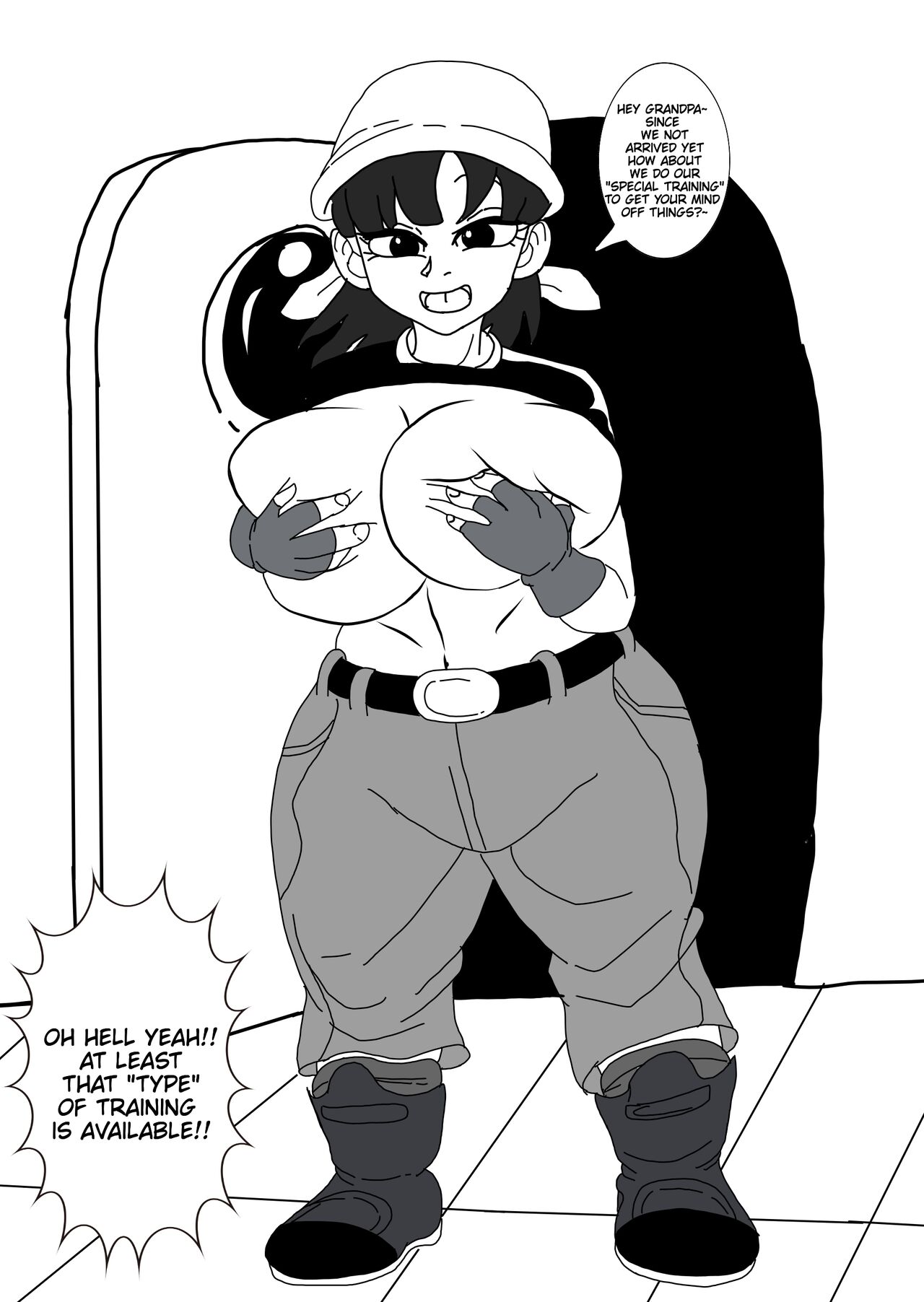 Adult Pan x Son Goku - Page 2 - IMHentai