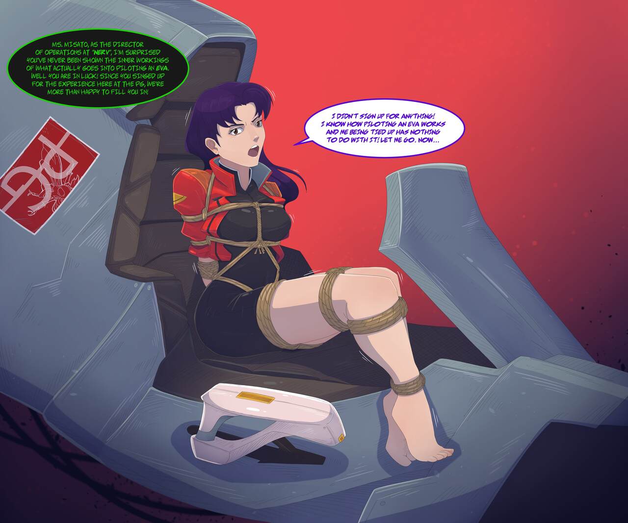 Striking A NERV ft. Misato Katsuragi page 2 full
