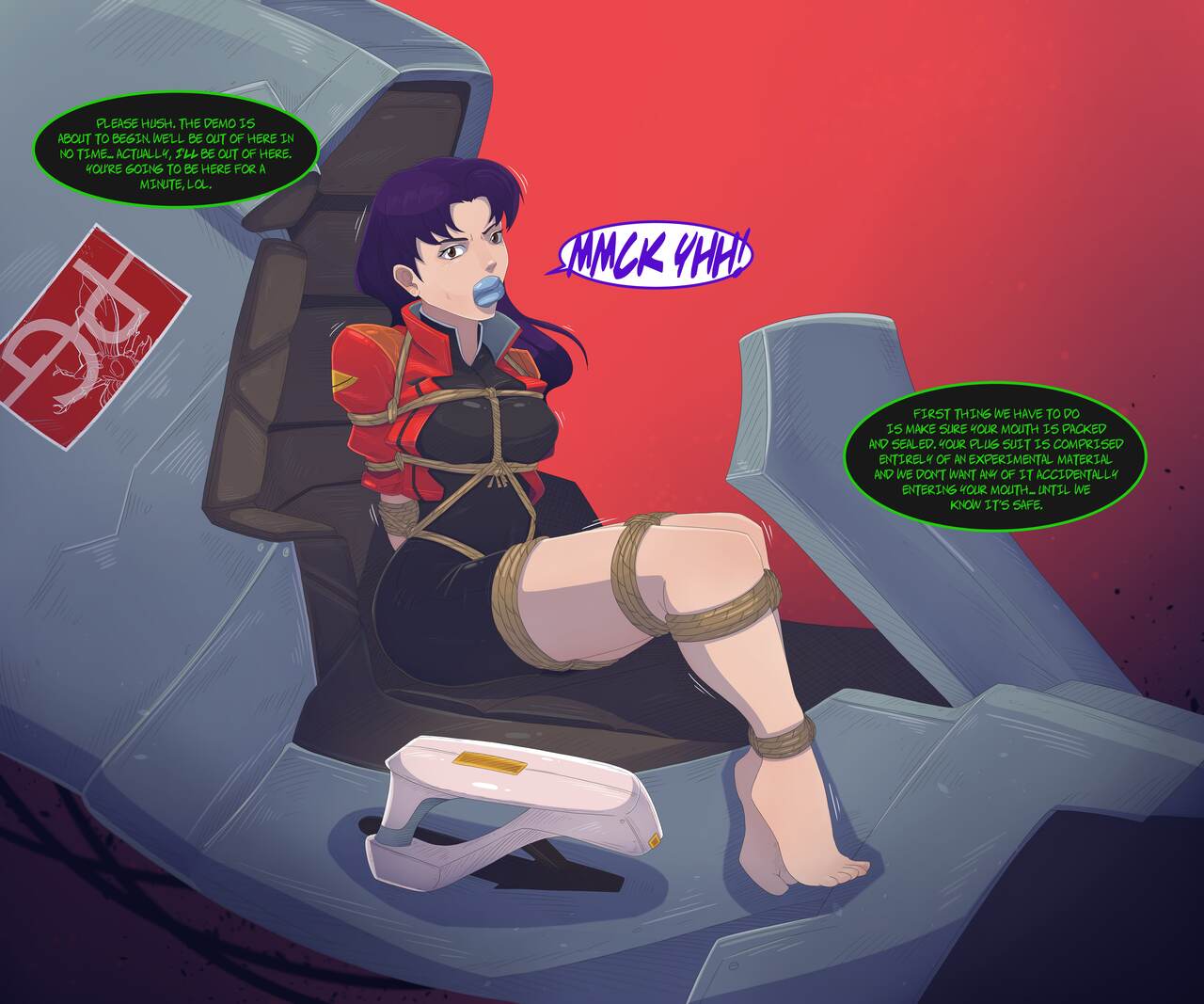 Striking A NERV ft. Misato Katsuragi page 4 full
