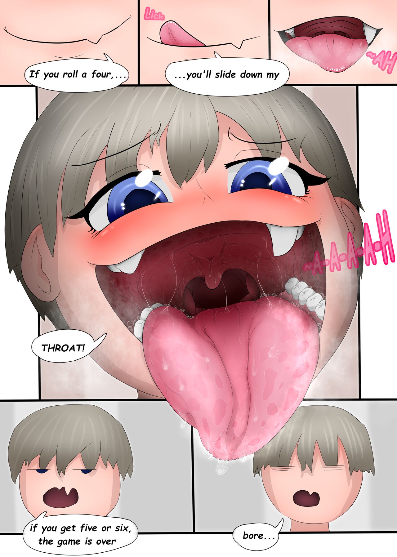 Uzaki Vore Comic page 5 full
