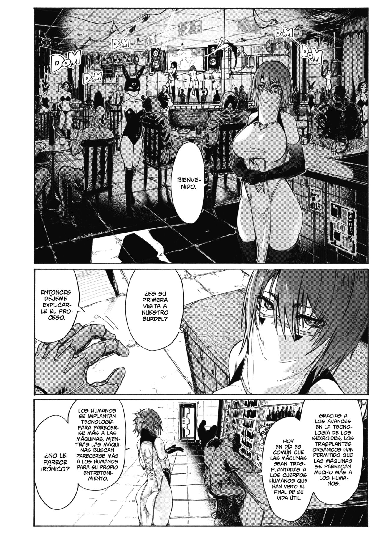 Fuuzoku no Uketsukejou | La Recepcionista del Burdel page 2 full
