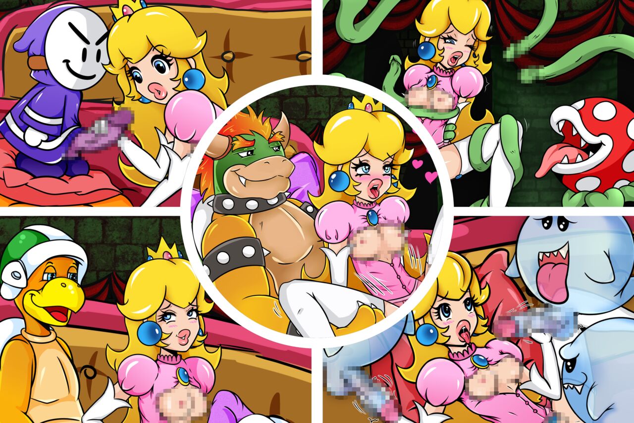 Princess Peach comic page 1 full