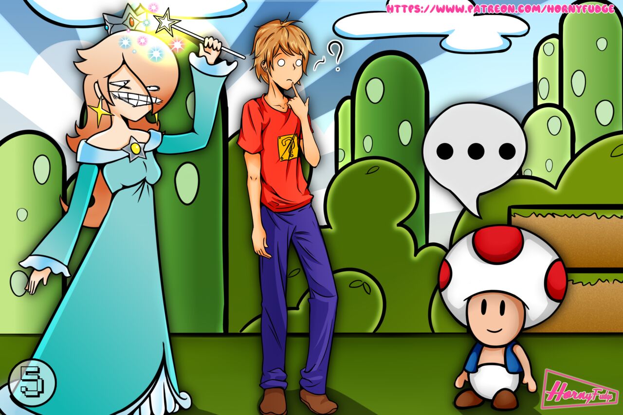 Princess Peach comic page 6 full