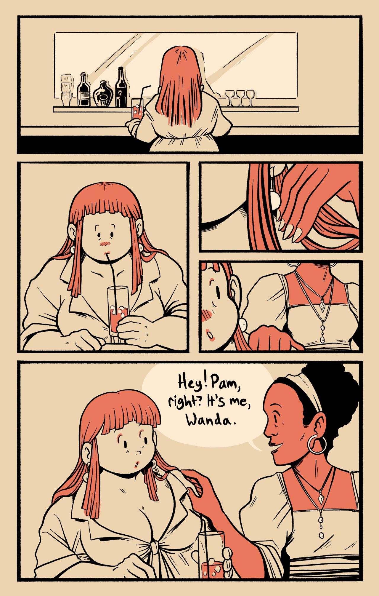 Wine Fuelled Dreams - Pam and Wanda's First Date page 2 full