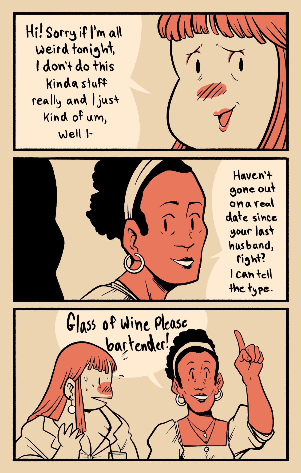Wine Fuelled Dreams - Pam and Wanda's First Date page 3 full