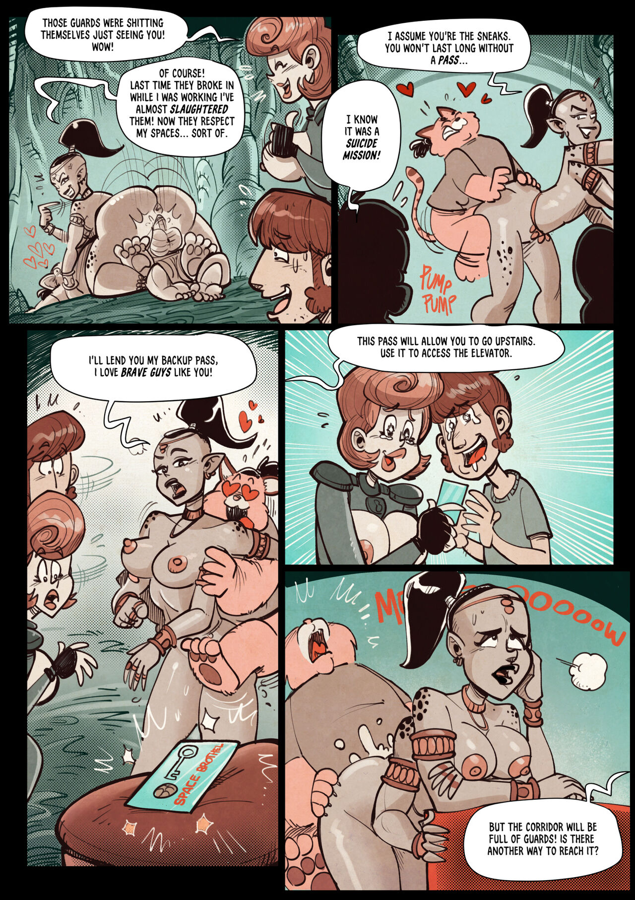 Space Brothel - Episode 1 page 10 full