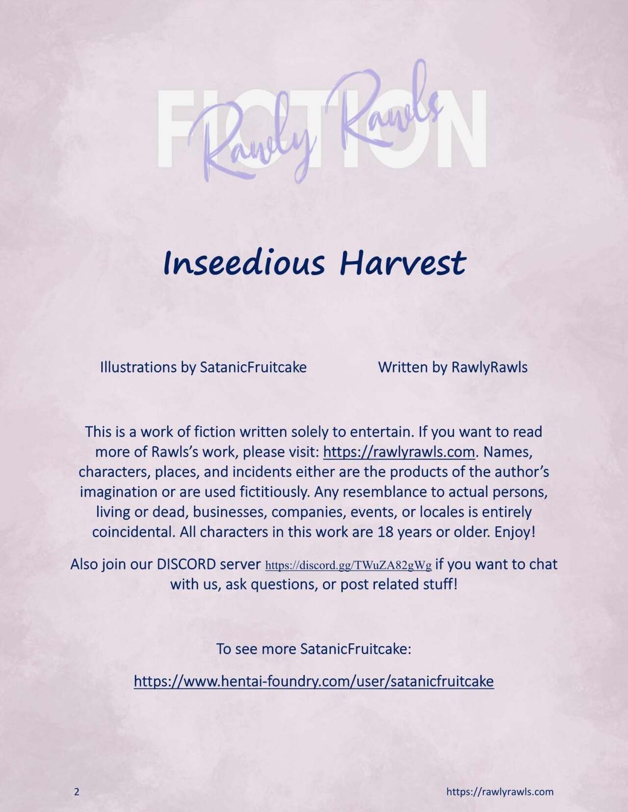 Inseedious Harvest page 2 full