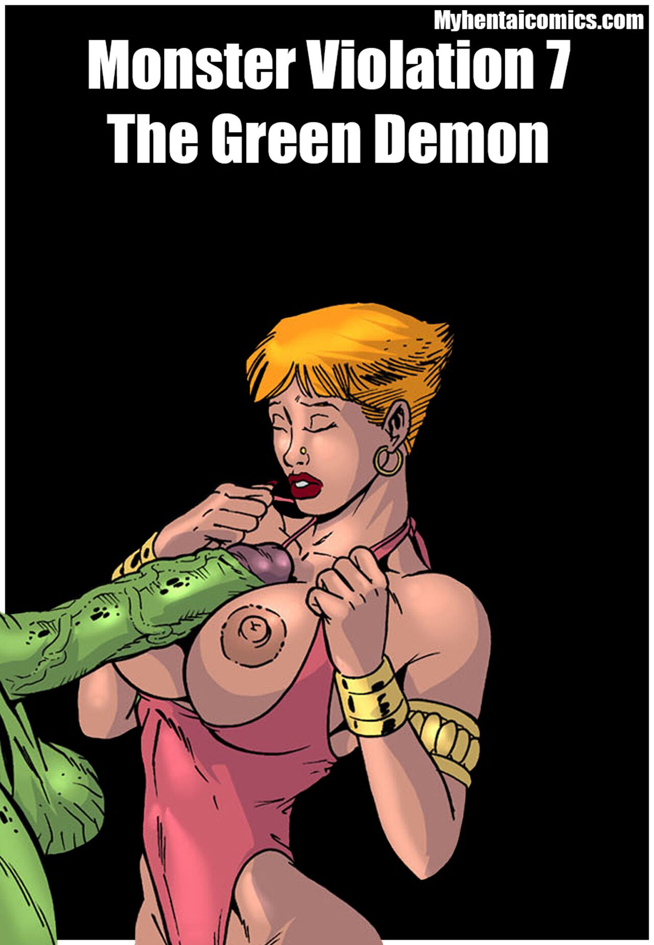 Freire - Monster violation 7 - The green demon - French page 1 full