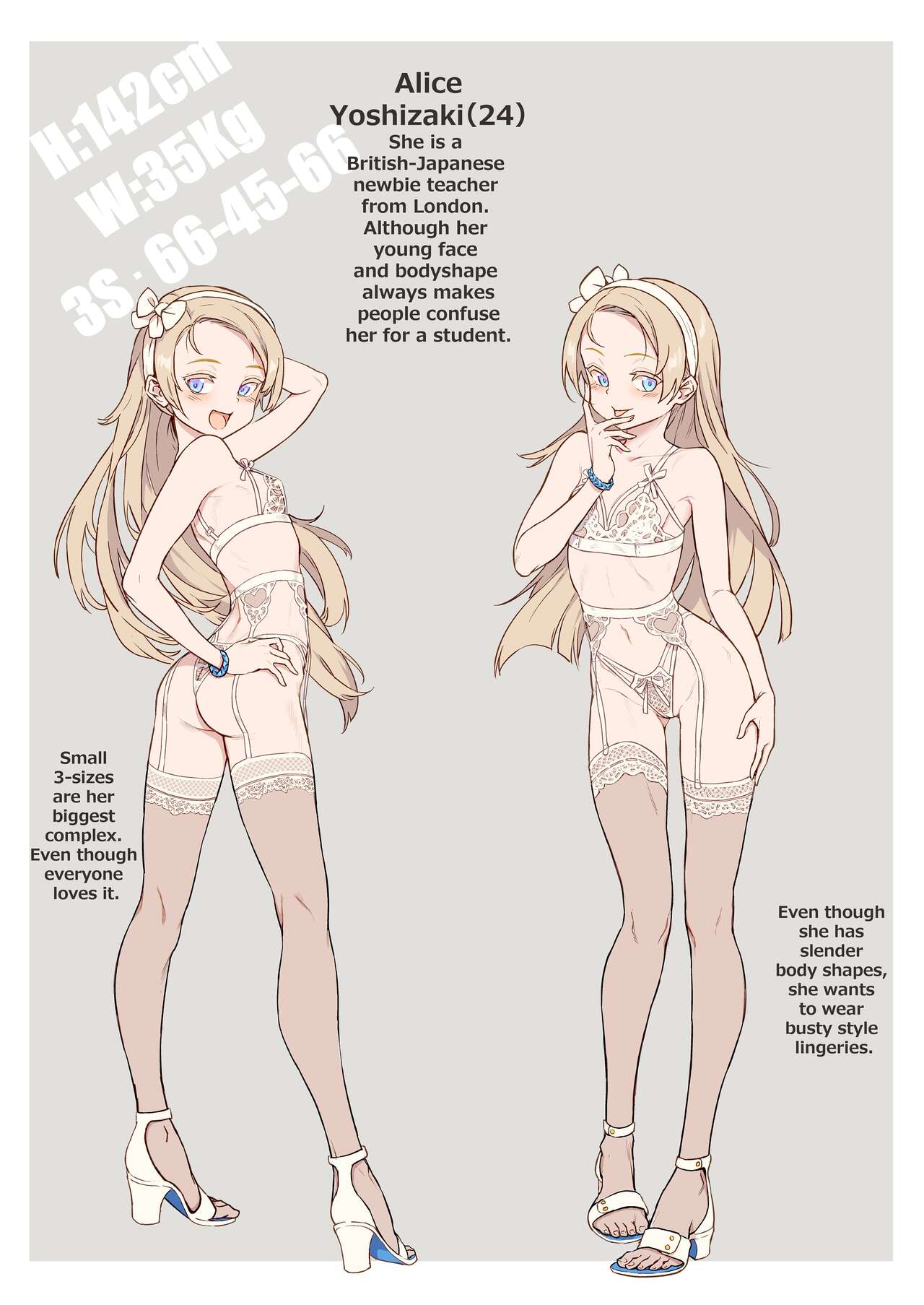 The Newbie Teacher Miss Fujiwara's Suspicious Diary Character Settings page 9 full