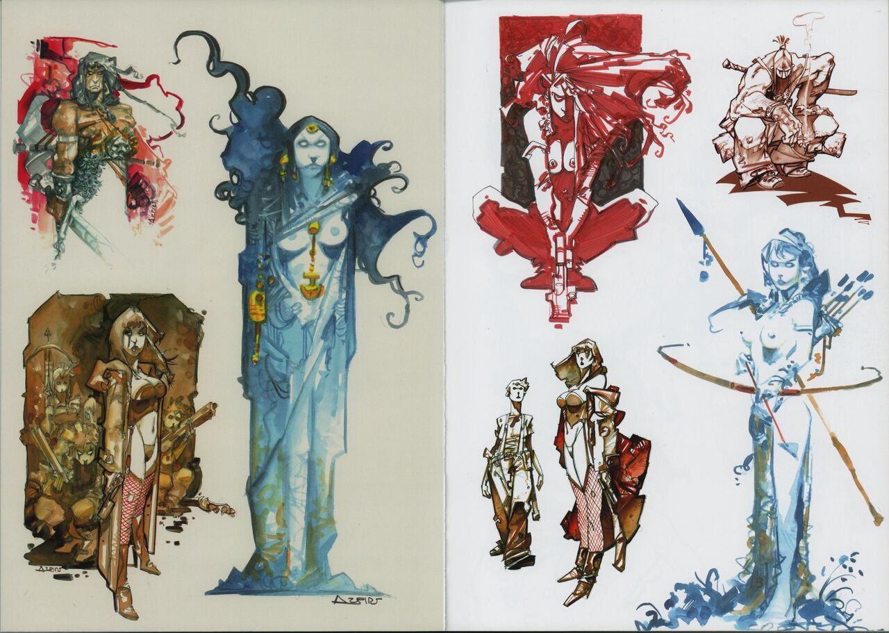 Azpiri Artbook page 7 full