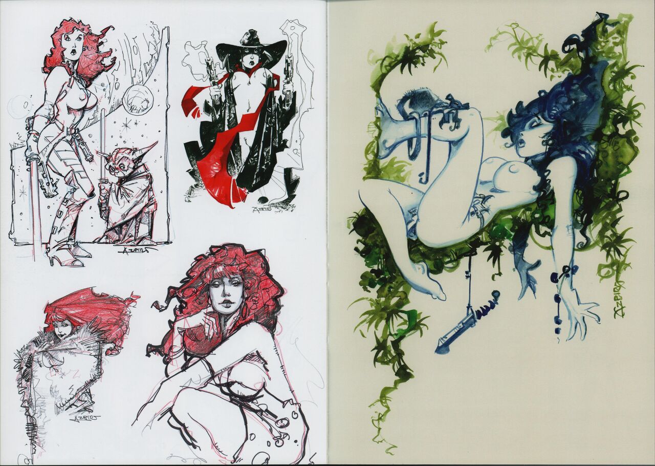 Azpiri Artbook page 8 full