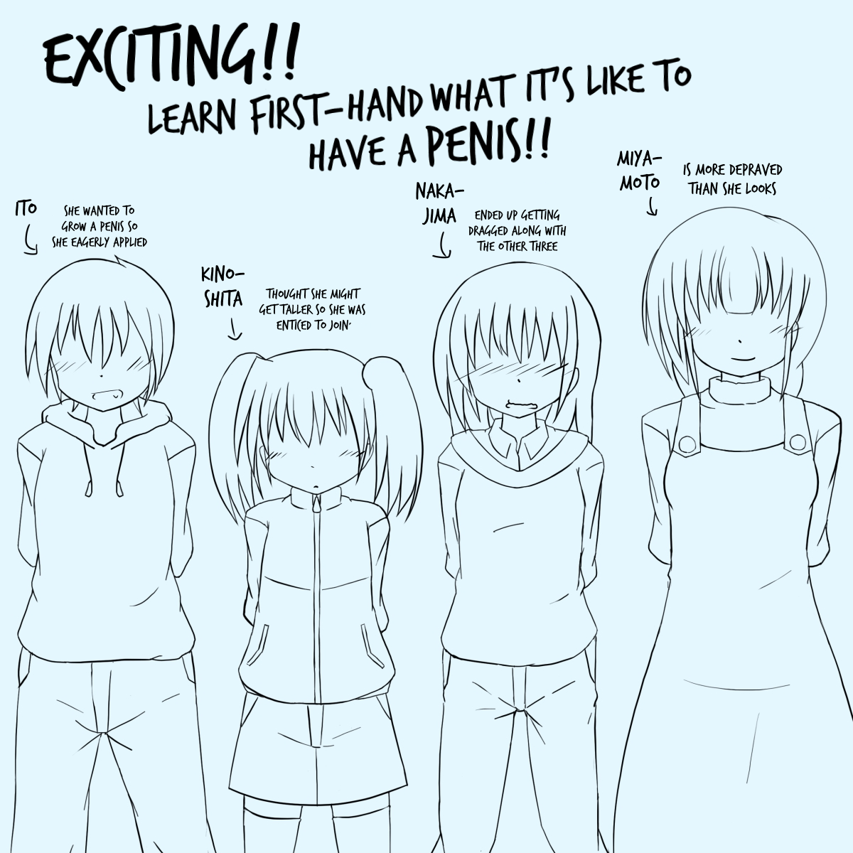 Exciting!! Learn First-Hand What It's Like To Have a Penis!! page 1 full