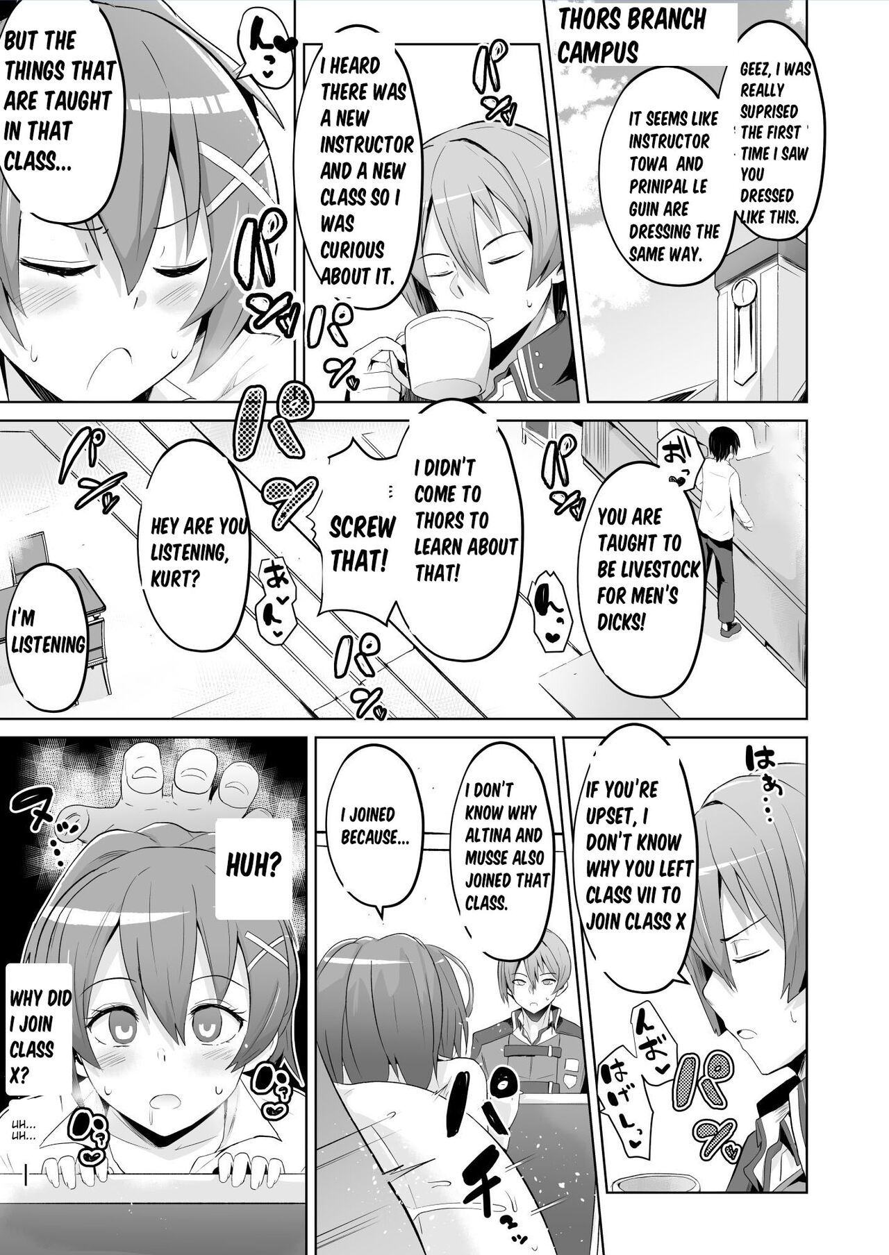 Hypnosis of the New Class VII - Juna's Report page 1 full