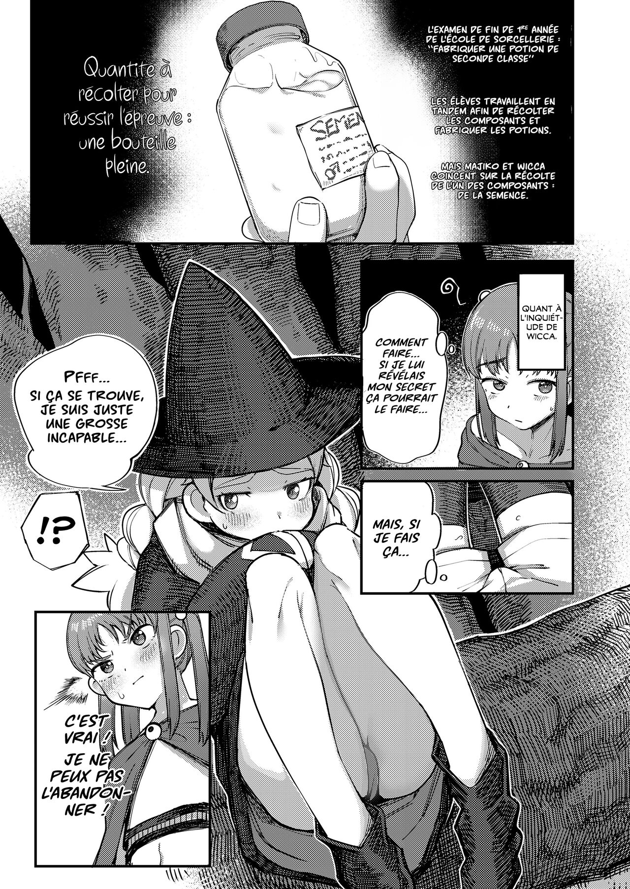 Tanoshiku Ganbaru! Majo Minarai | Les petites sorcières allient l'utile à l'agréable page 3 full