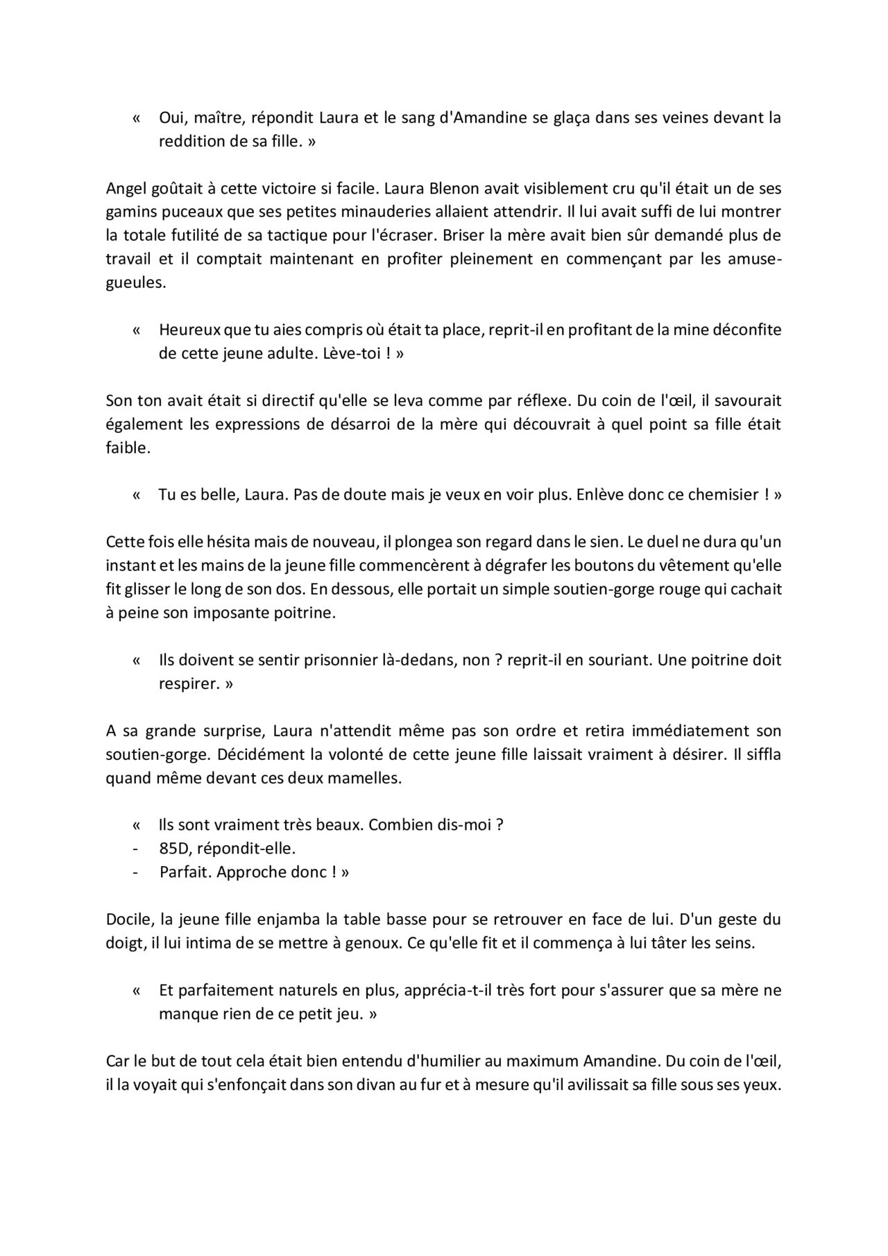 Le club-quand une mère et sa fille tombent sous la coupe d'une maître chanteur page 10 full