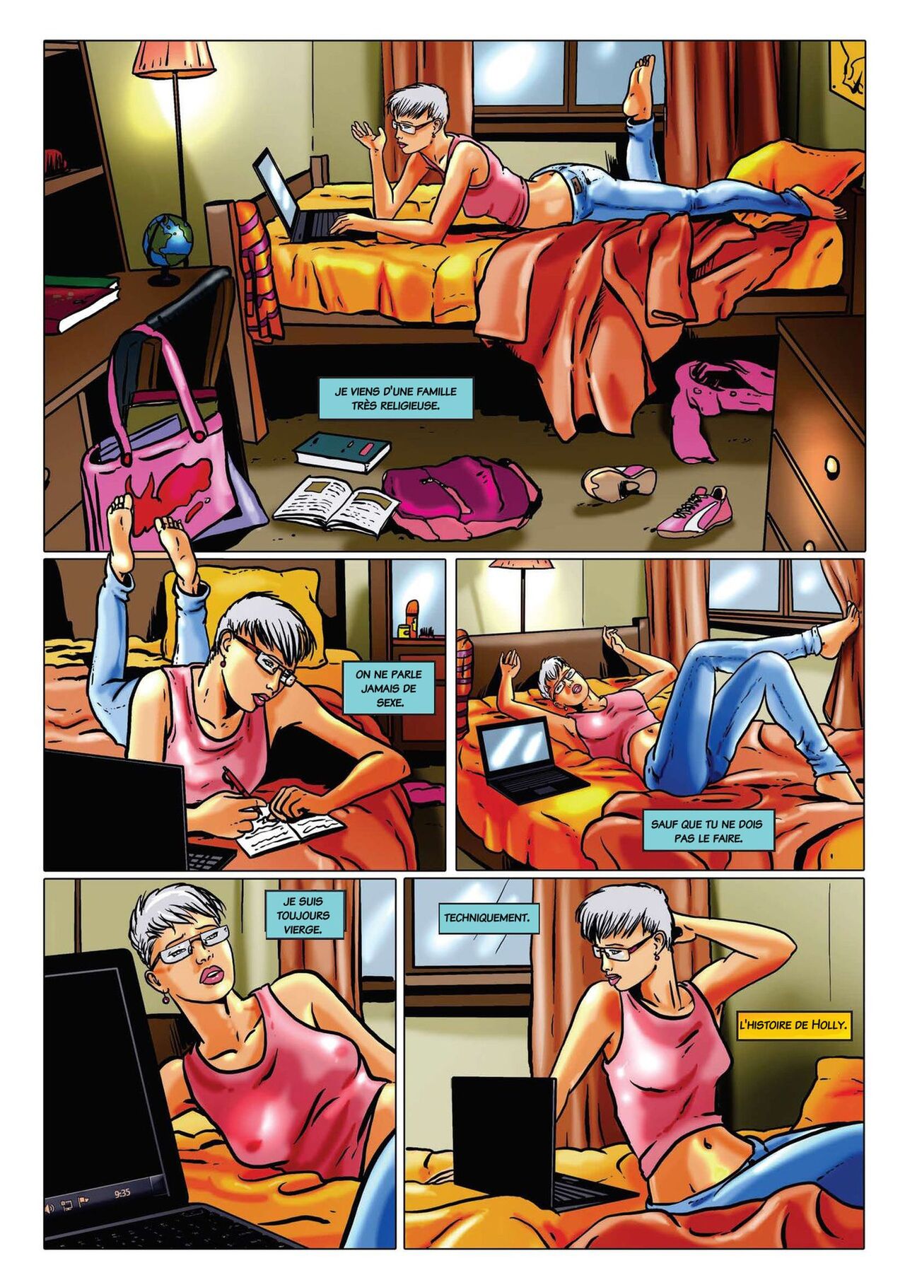 Daphne - Fantasy world #1 - French page 8 full