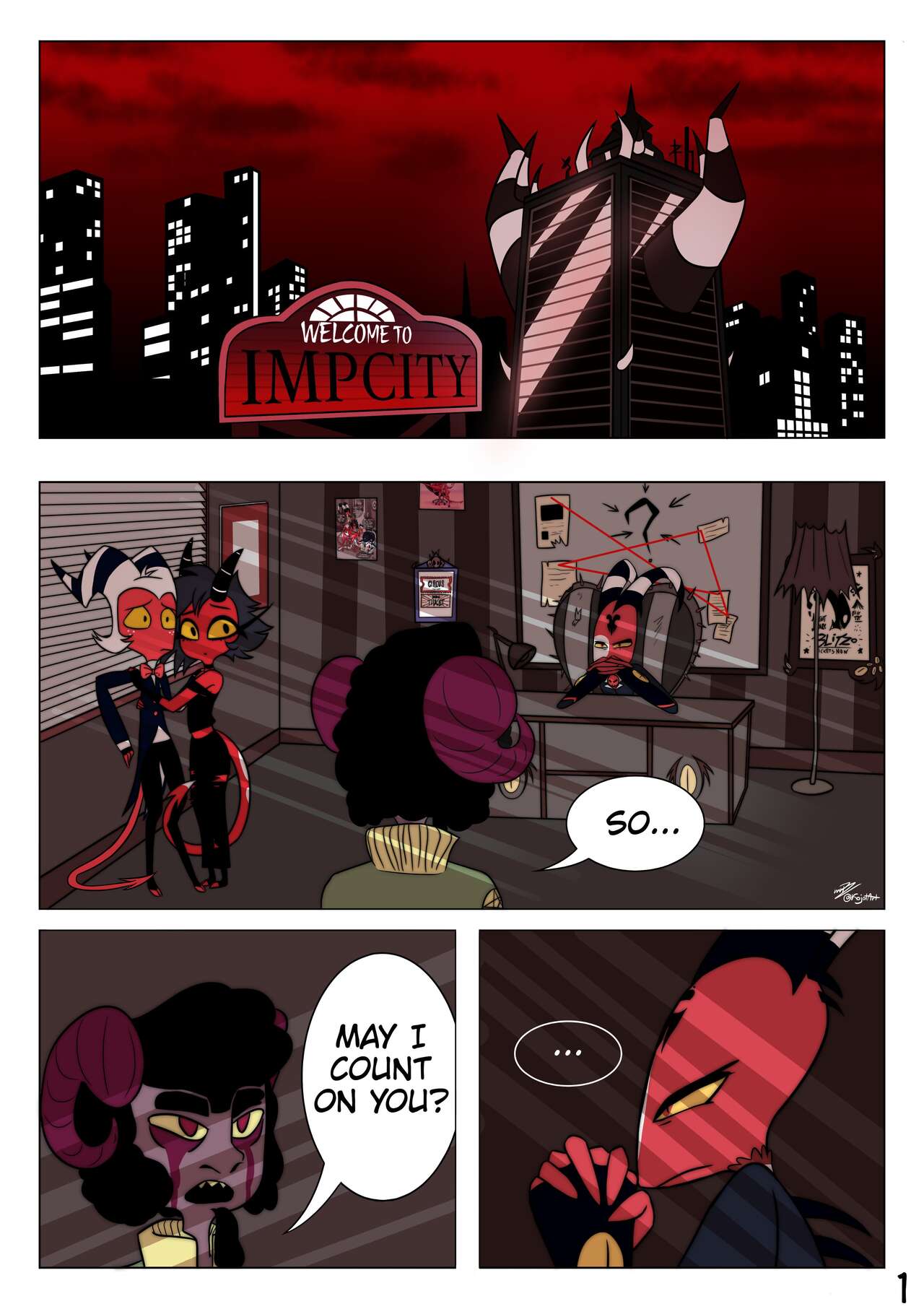 Helluva Boss: Wife Snatchers page 2 full