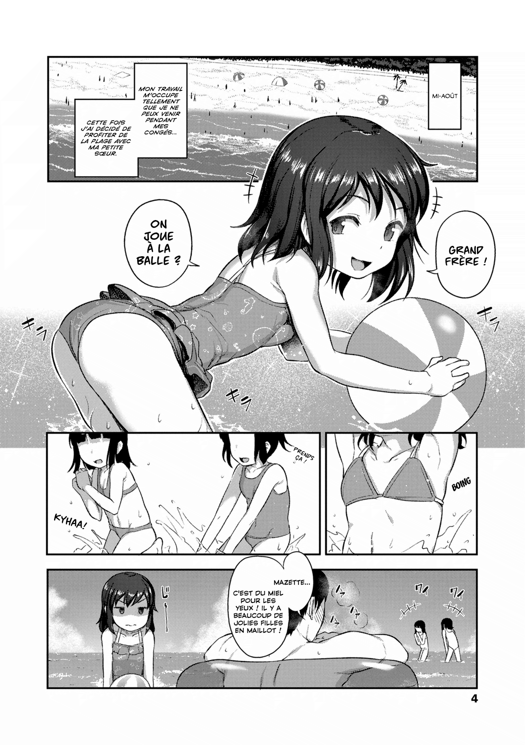 Imouto Summer Vacation | Avec ma petite sœur à la plage page 2 full