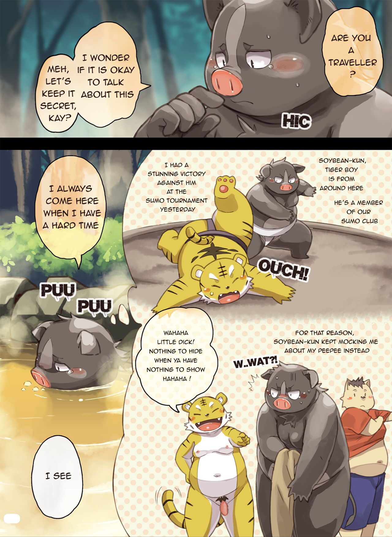 Purari alone Destination → Pig boy in a hidden hot spring in the mountains page 2 full