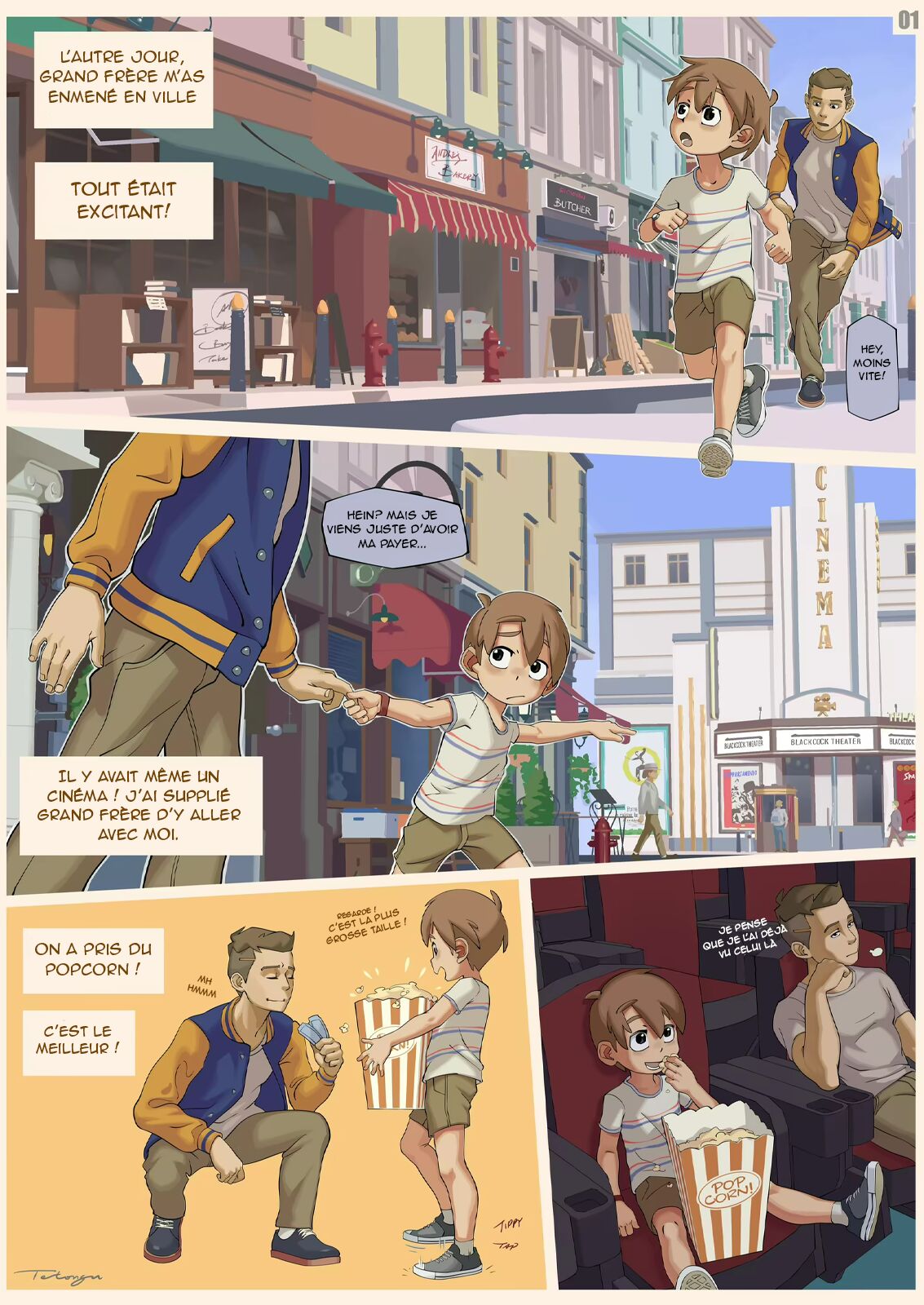 First time at the cinema | Ma première fois au cinéma page 2 full