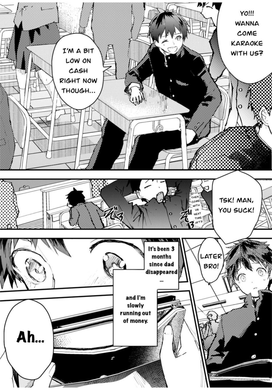 Karada o Urutte Okane o Kasegitai! | I want to make money by selling my body! page 4 full