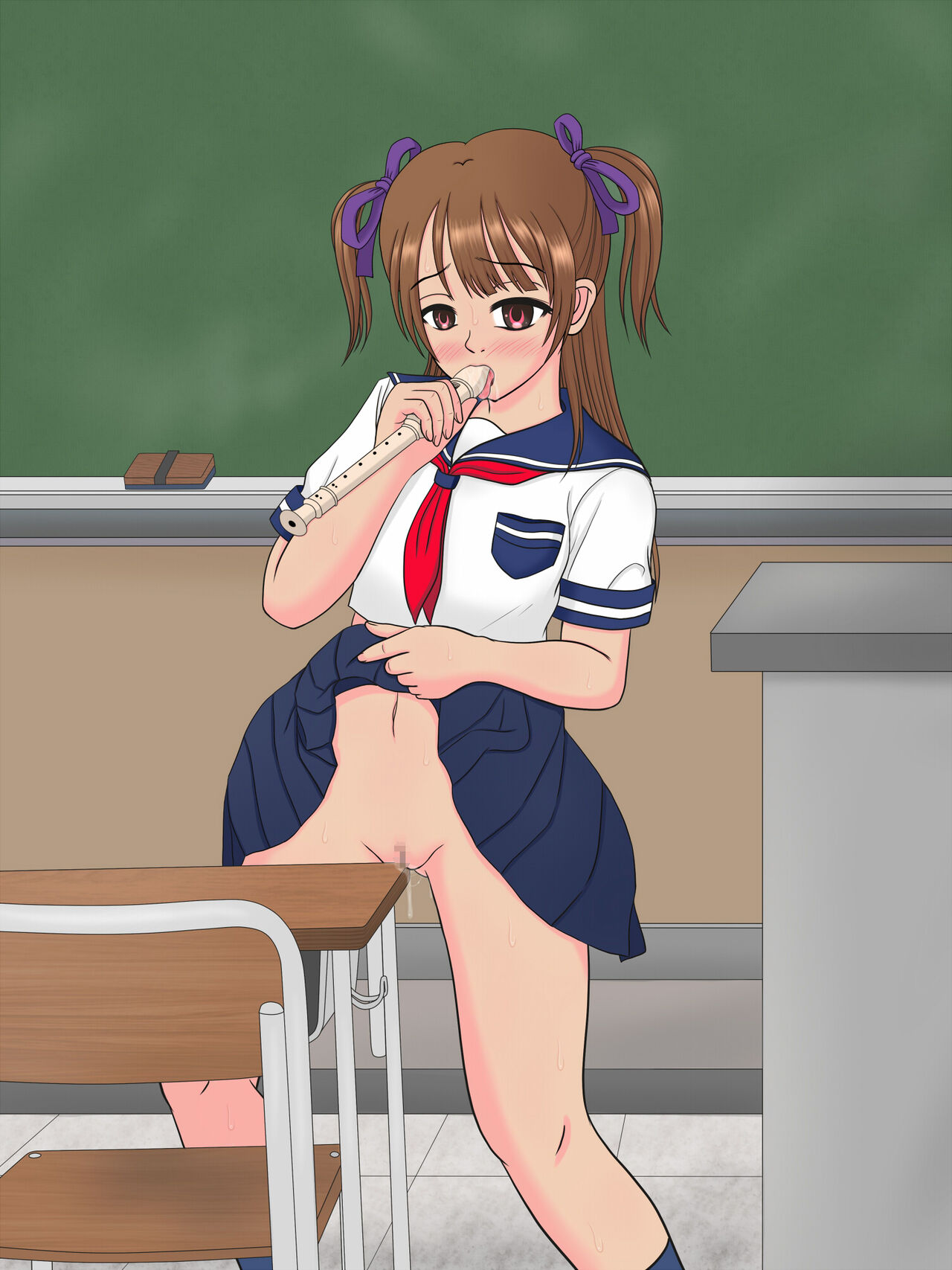 Moshimo Ore no Imouto ga Hentai Les Sca Play ni Mezametara page 2 full